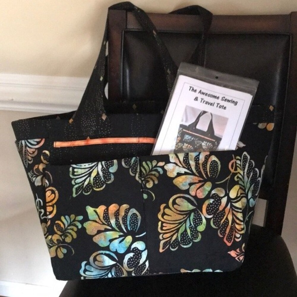 Travel Tote Sewing Pattern & Instructions - Picture 2 of 4